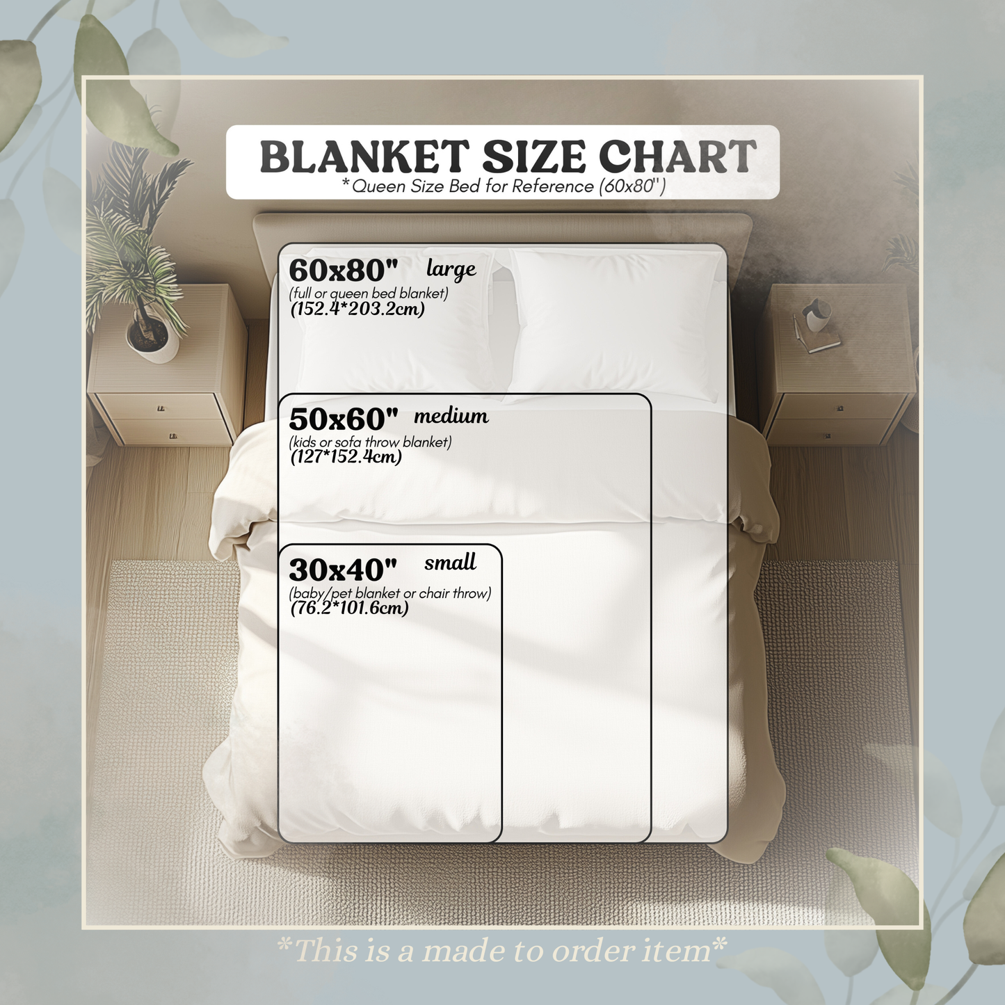 Festive Thanksgiving Gingham Sherpa Blanket