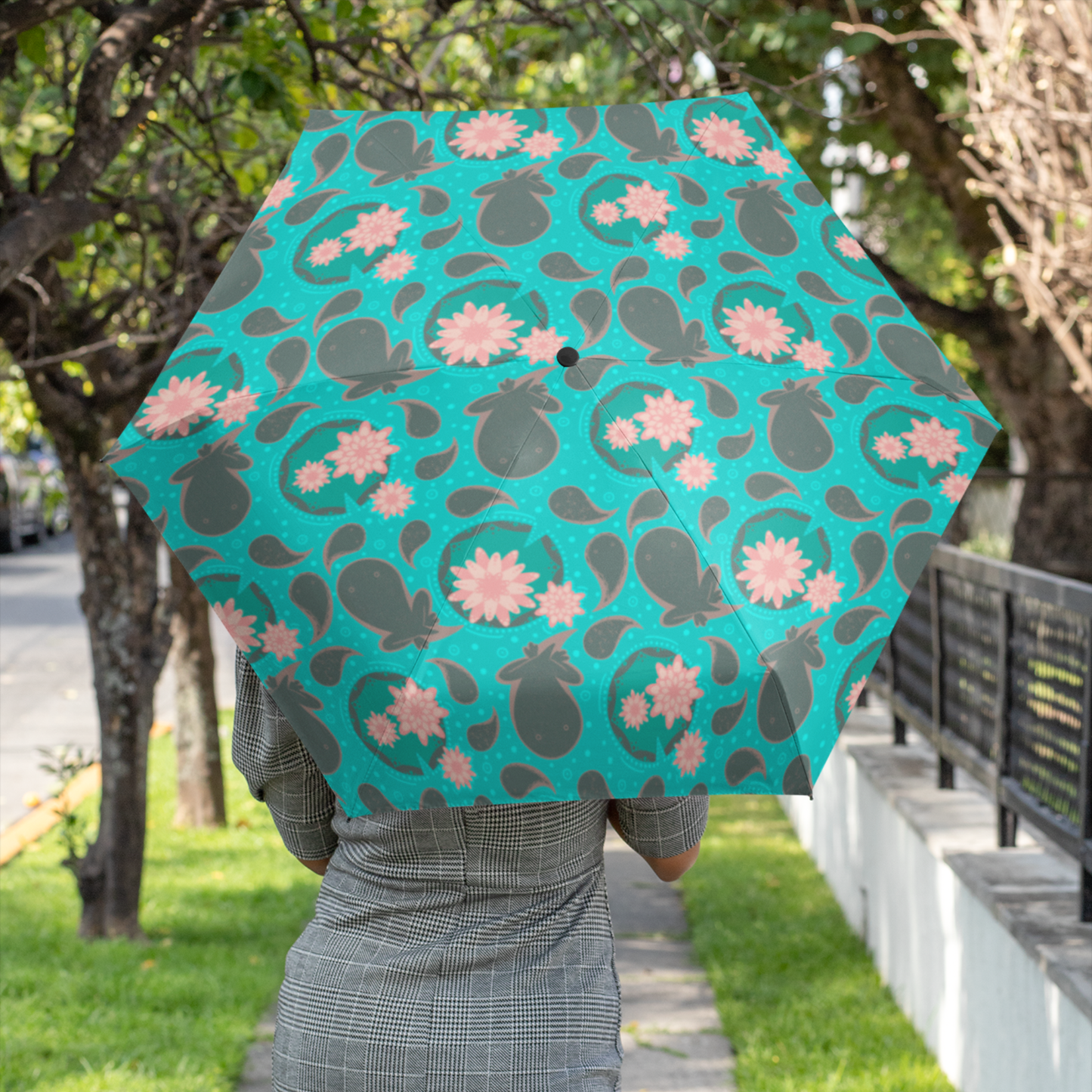 Tadpole Paisley Umbrella
