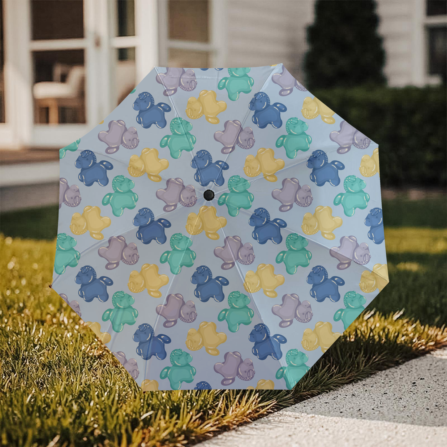 Gummy Horse Glacial Berry Umbrella