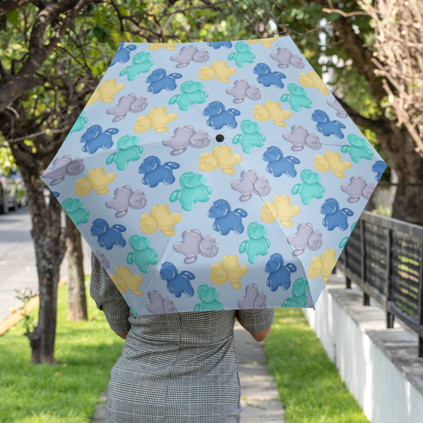 Gummy Horse Glacial Berry Umbrella