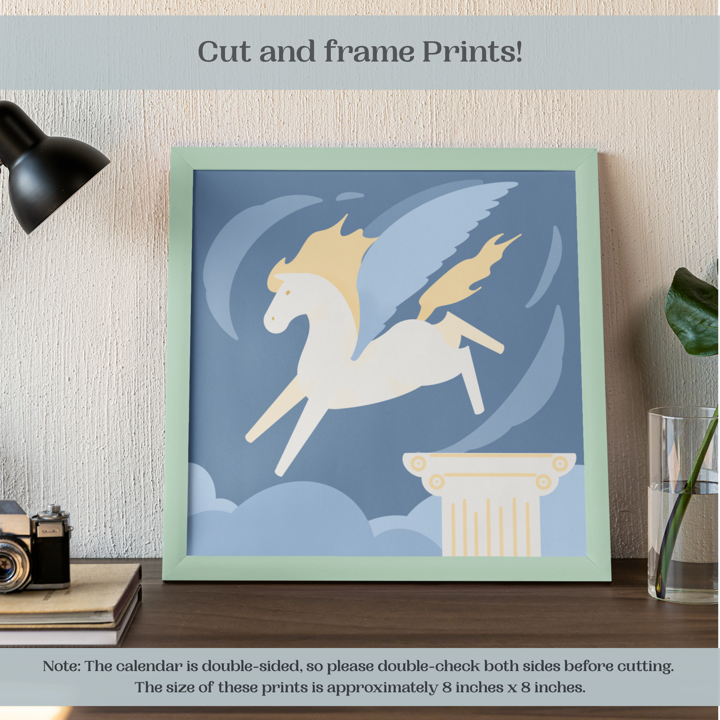 2027 Folklore Horses from Around the World Wall Calendar 11" x 16.5" | 12-month 2nd Edition